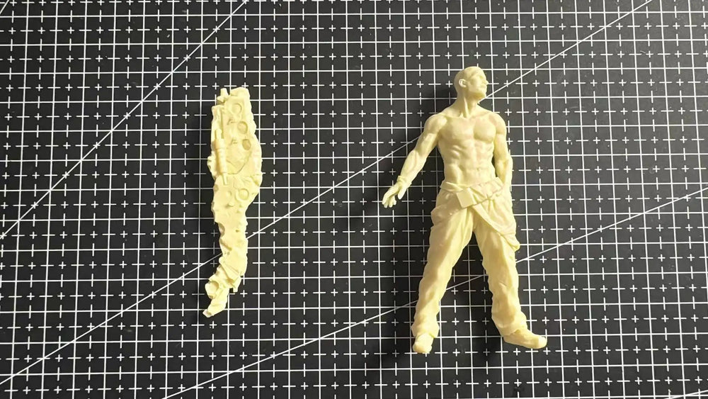 1/20 Maschinen Krieger Chicane, 2 Figures, Resin Model Figure Kit, Sci-Fi Theme, Unassembled and Unpainted