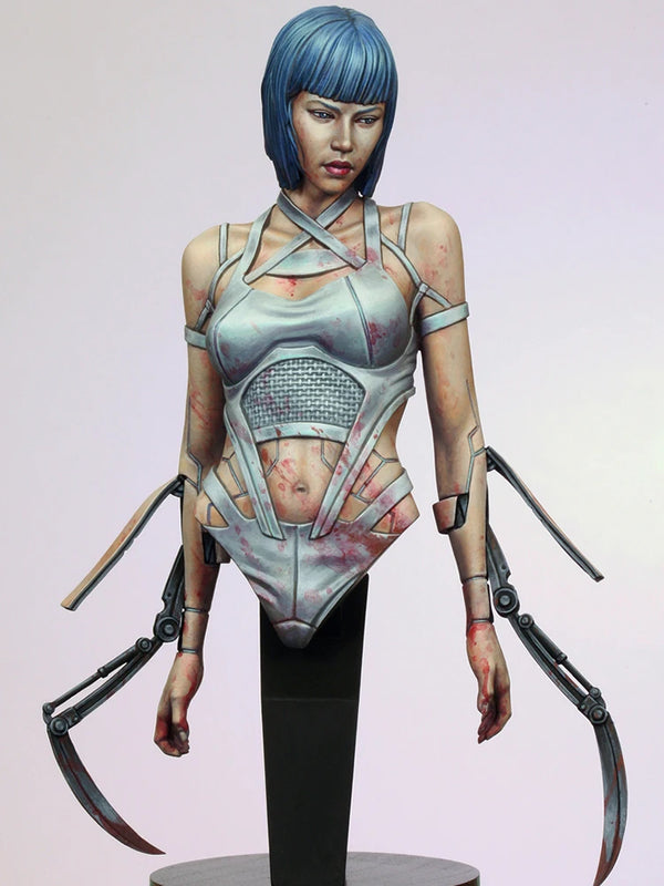 Sci-Fi Female Warrior — 1/12 Resin Bust