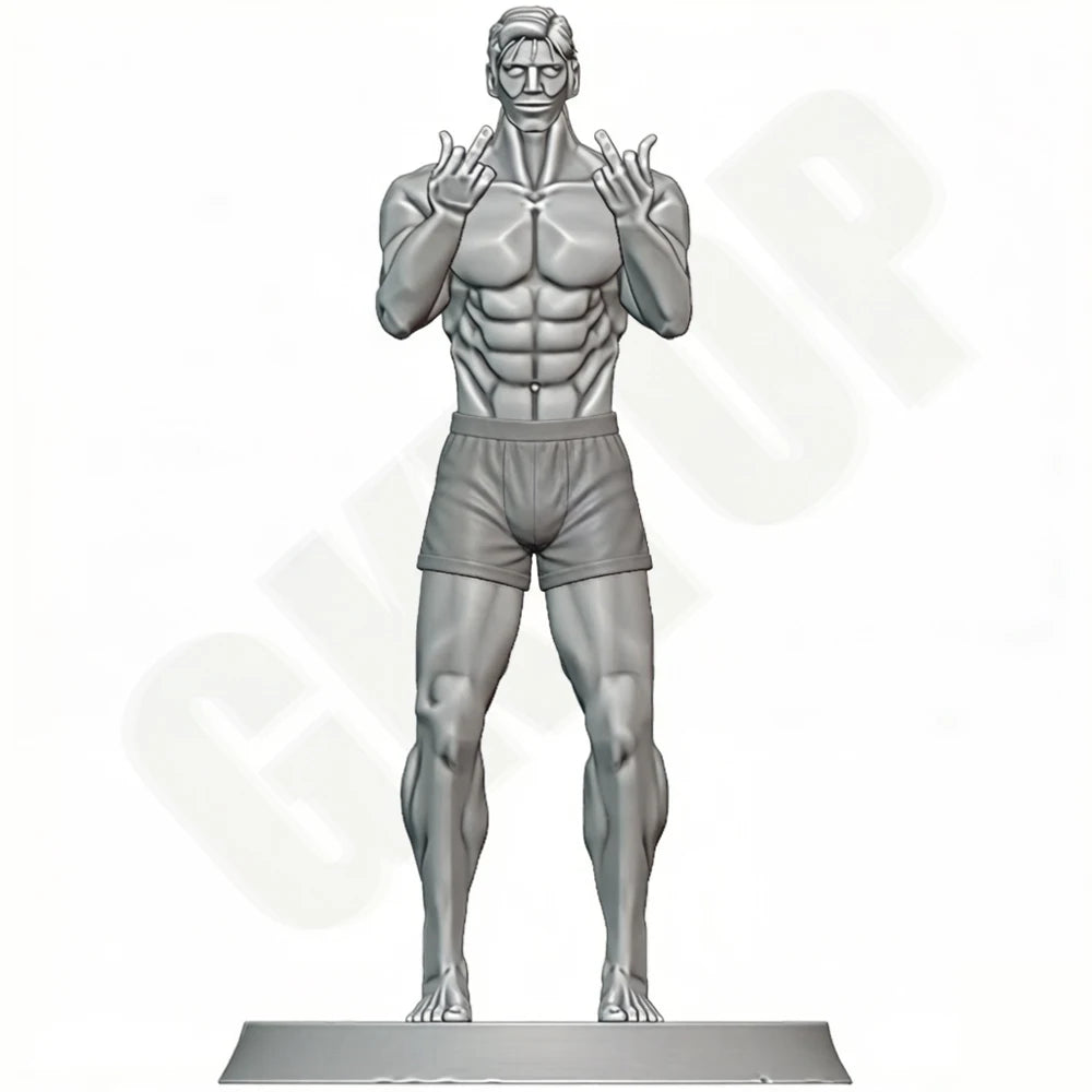 1/24 Muscular Male, Resin Model Figure Kit, Unassembled and Unpainted