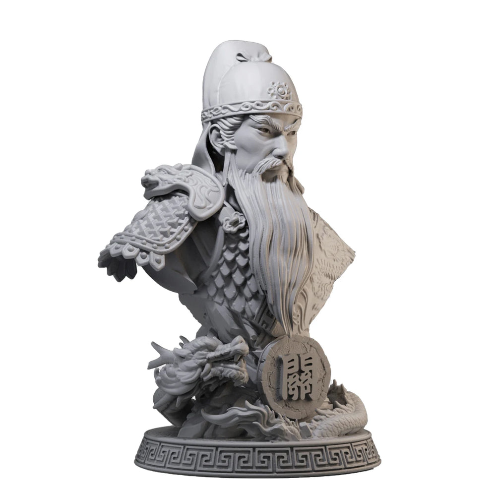 1/10 Ancient Three Kingdoms Generals & Strategist, 6 Figures, Resin Model Bust Kit, Unassembled and Unpainted