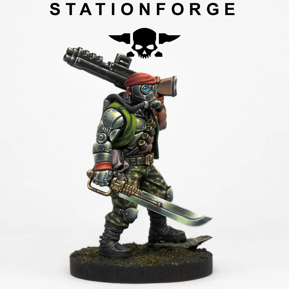 25mm Plasma Soldier, Resin Model Figure Kit, Fantasy Theme, Unassembled and Unpainted