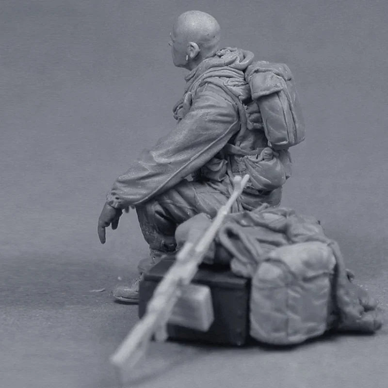 1/35 Modern GRU Special Forces Operator, Resin Model Figure Kit, Unassembled and Unpainted