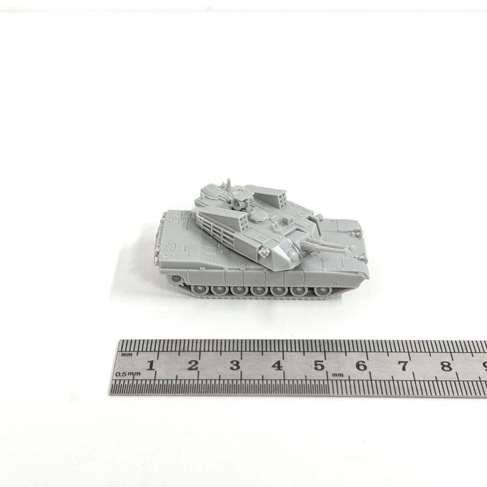 1/144 Modern M1 Abrams, Resin Model Vehicle Kit, Unassembled and Unpainted