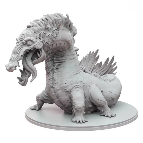100mm Giant Crocodile, Resin Model Creature Kit, Fantasy Theme, Unassembled and Unpainted