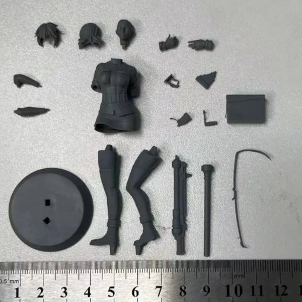 1/24 Seras Victoria, Resin Model Figure Kit, Anime Theme, Unassembled and Unpainted