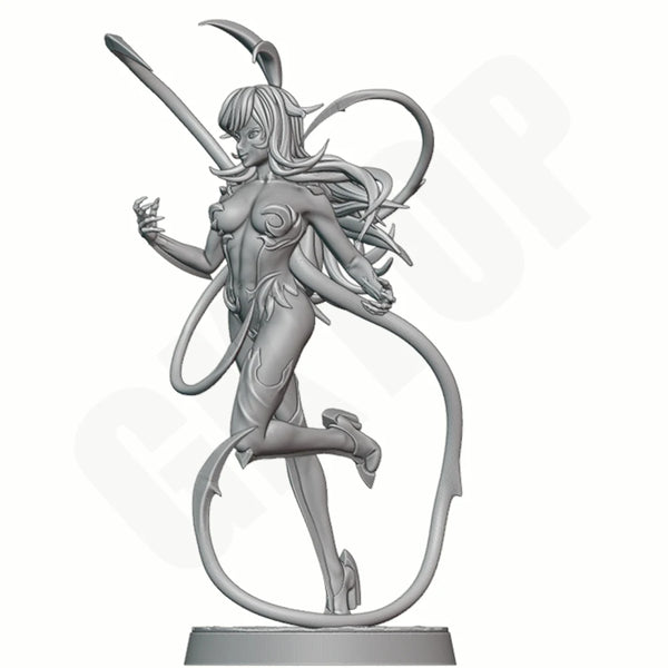 1/24 Elf Fantasy Beauty, Resin Model Figure Kit, Fantasy Theme, Unassembled and Unpainted