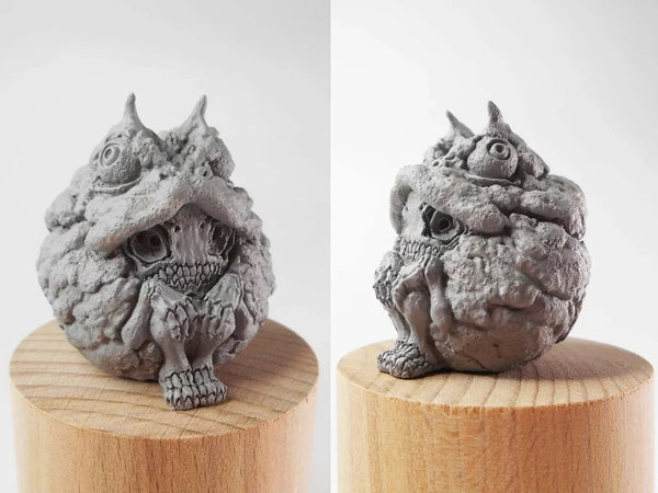 Ghostface Frog Monster, Resin Model Figure Kit, Fantasy Theme, Unassembled and Unpainted