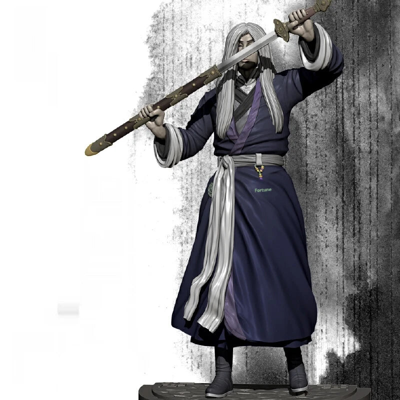 1/32 Sword Lord, Resin Model Figure Kit, Fantasy Theme, Unassembled and Unpainted