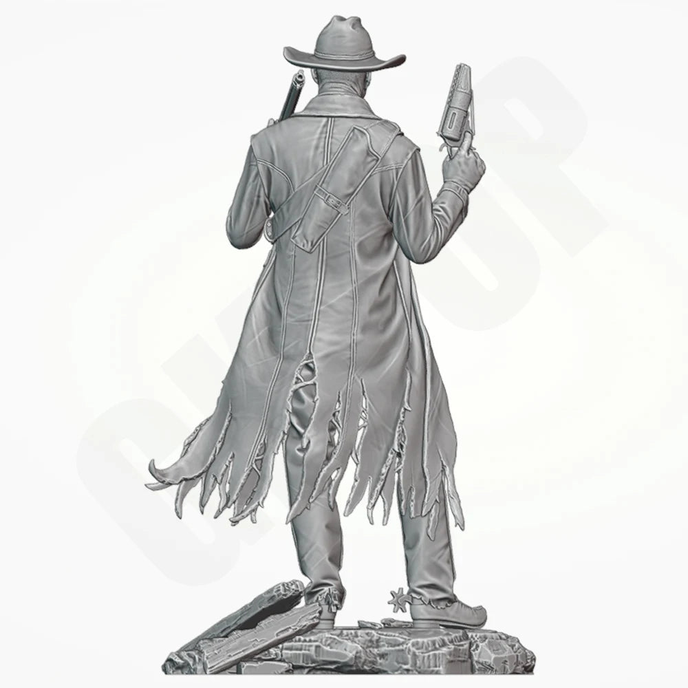 1/24 Dark Fantasy Ghoul, Resin Model Figure Kit, Fantasy Theme, Unassembled and Unpainted