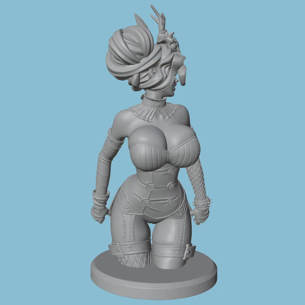 1/24 Female Fantasy, Resin Model Bust Kit, Unassembled and Unpainted