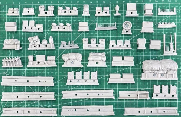 1/35 WWII Allied, Resin Model Vehicle Kit, Unassembled and Unpainted