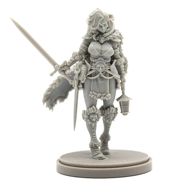 30mm Dead Kingdom Björn, Resin Model Figure Kit, Anime Theme, Unassembled and Unpainted