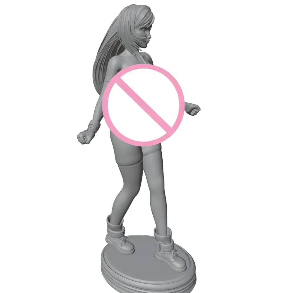 1/24 Female Figurine, Resin Model Figure Kit, Unassembled and Unpainted