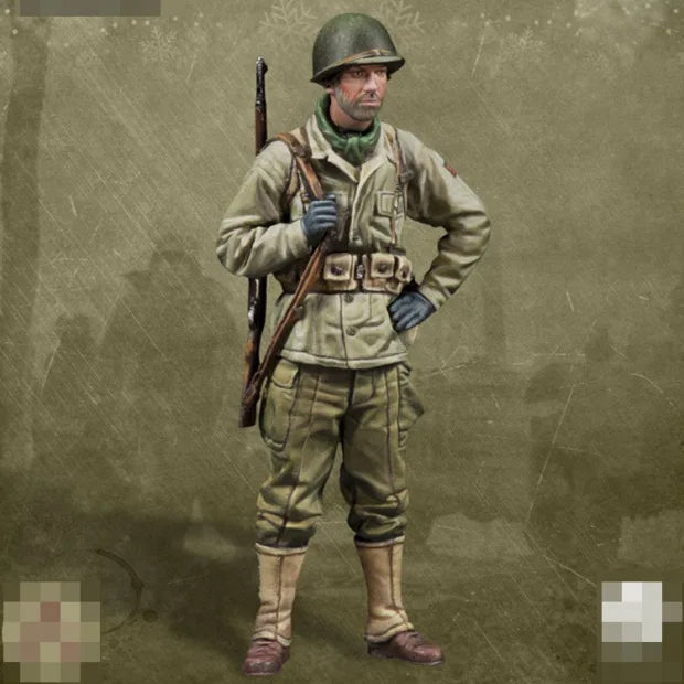 1/35 WWI Soldiers Trench, 4 Figures, Resin Model Figure Kit, Unassembled and Unpainted
