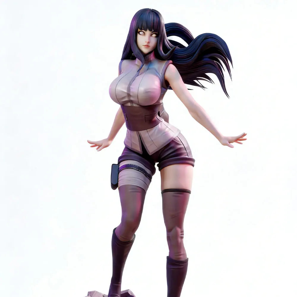 1/24 Character in Fantasy Outfit, Resin Model Figure Kit, Anime Theme, Unassembled and Unpainted