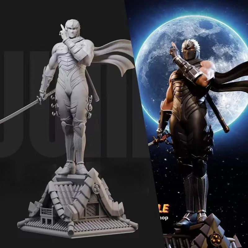 1/24 Ninja Ryu, Resin Model Figure Kit, Anime Theme, Unassembled and Unpainted