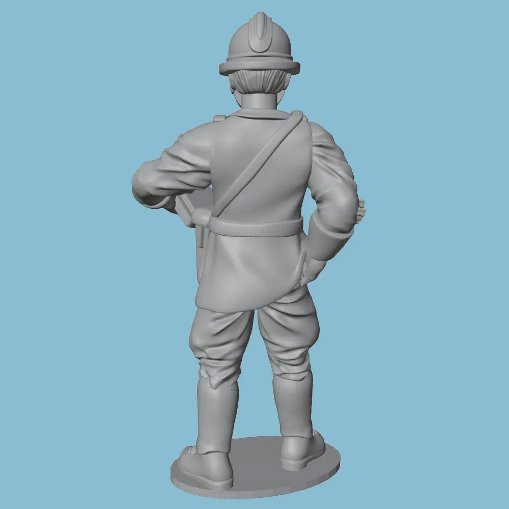 75mm WWI British Sergeant, Resin Model Figure Kit, Unassembled and Unpainted