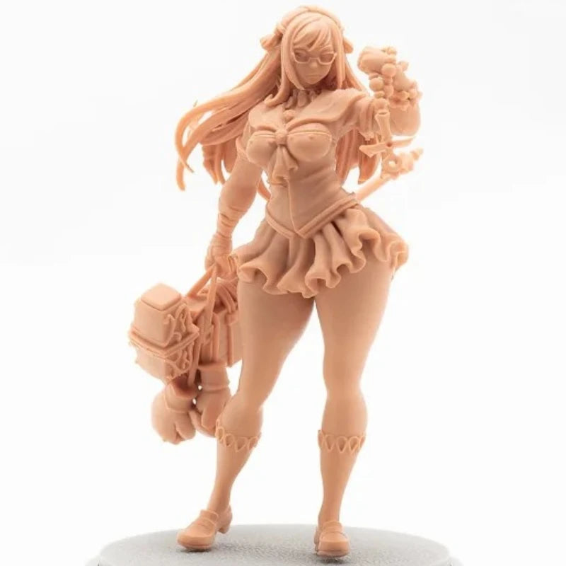 30mm Warrior Goddess, Resin Model Figure Kit, Anime Theme, Unassembled and Unpainted