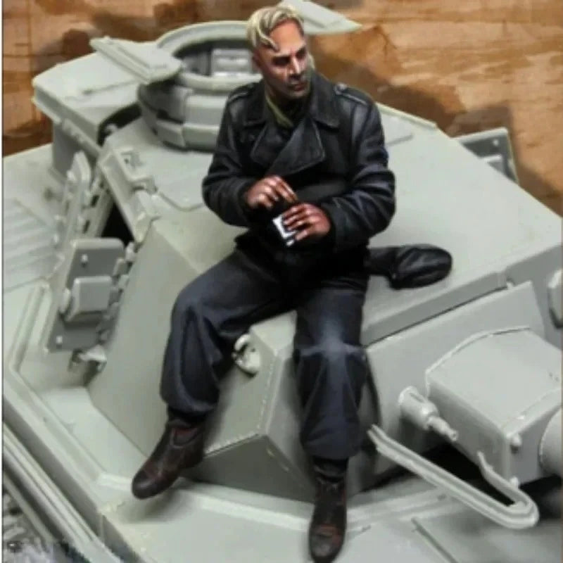 WWII German Panzer Crew — 1/35 Resin Figure Set