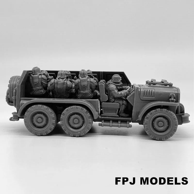 28mm Modern Armored Vehicle, Resin Model Vehicle Kit, Unassembled and Unpainted