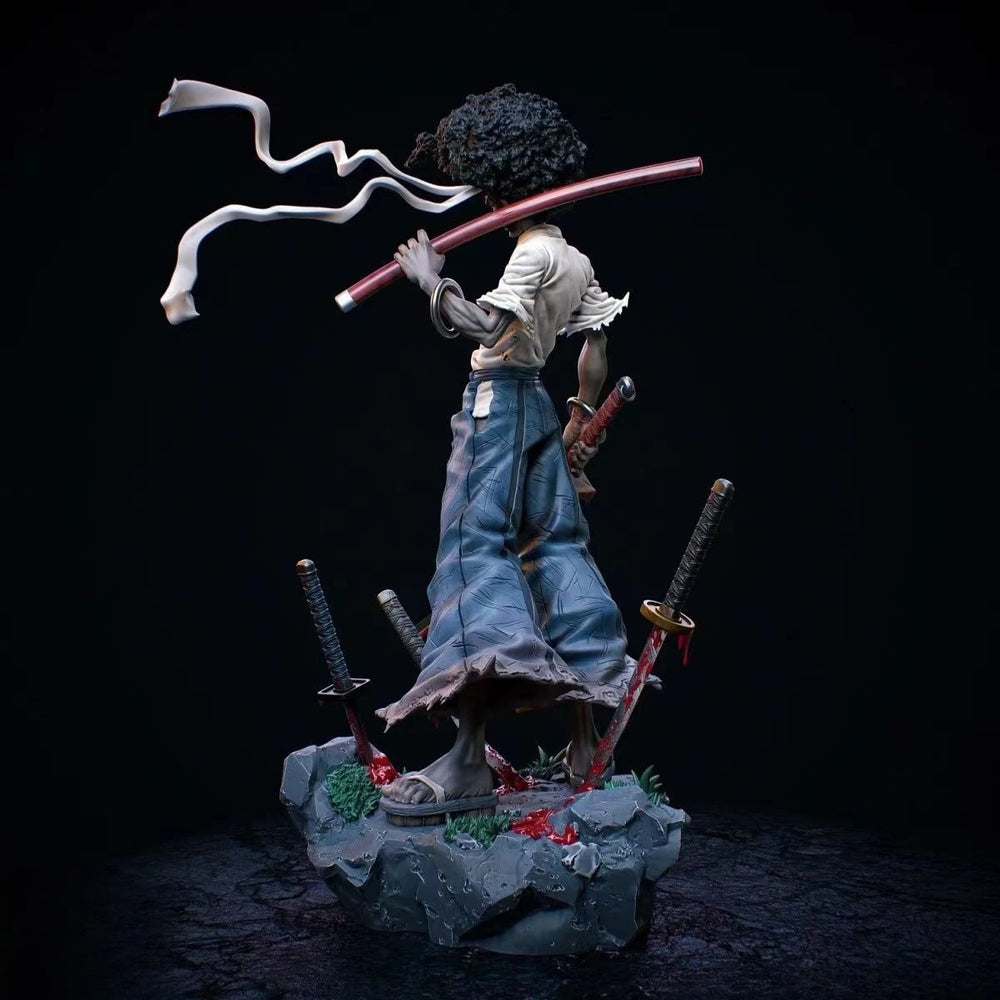 75mm Samurai Warrior, Resin Model Figure Kit, Fantasy Theme, Unassembled and Unpainted