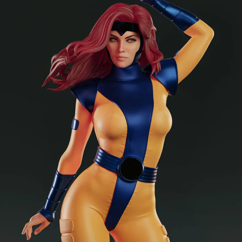 1/24 Superhero Female, Resin Model Figure Kit, Unassembled and Unpainted