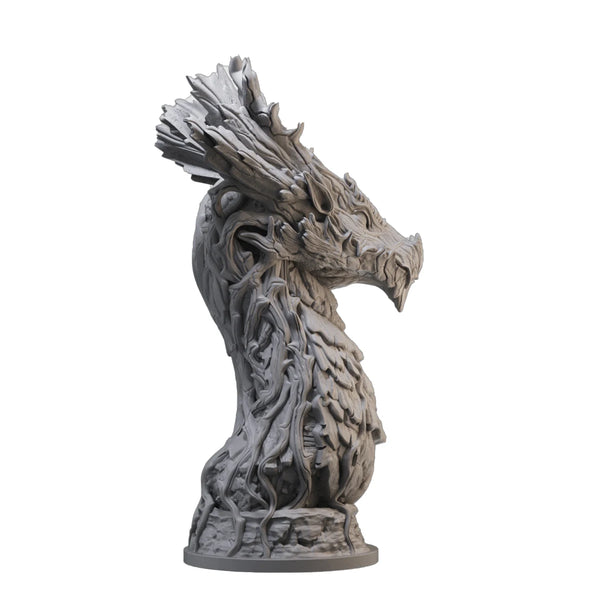 1/10 Chinese Dragon, Resin Model Bust Kit, Fantasy Theme, Unassembled and Unpainted