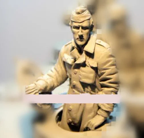 1/16 WWII Military Soldiers, 5 Figures, Resin Model Figure Kit, Unassembled and Unpainted