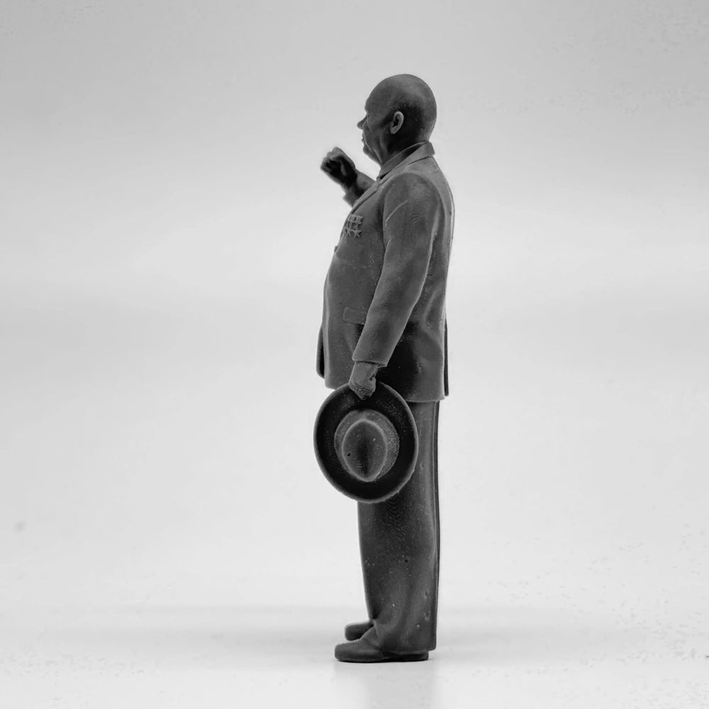 1/24 Cold War Soviet Leader, Resin Model Figure Kit, Unassembled and Unpainted