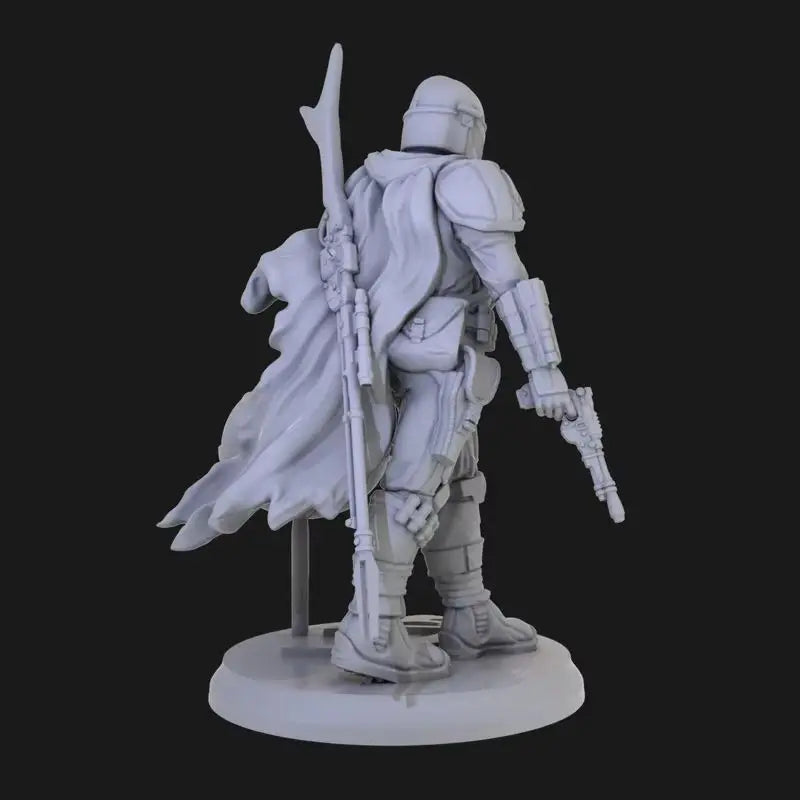 1/12 Alien Mech Warrior, Resin Model Figure Kit, Sci-Fi Theme, Unassembled and Unpainted