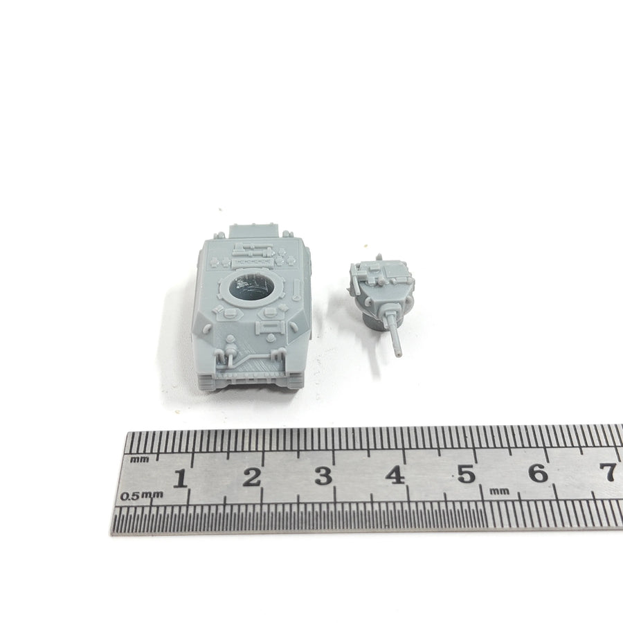 WWII American M4 Sherman Medium Tank 1/144 Resin Vehicle Kit - resin model view 5