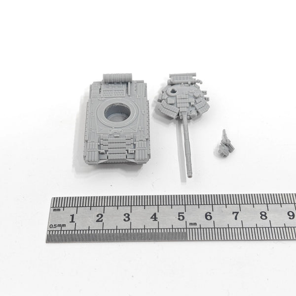 1/144 Cold War T-64BV Soviet Main Battle Tank, Resin Model Vehicle Kit, Unassembled and Unpainted