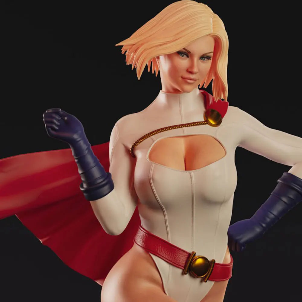 1/24 Female Warrior with Swept Cape and Sword, Resin Model Figure Kit, Fantasy Theme, Unassembled and Unpainted