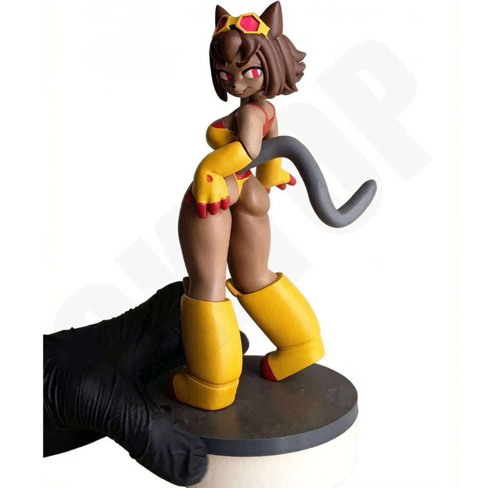 1/24 Cat-Ear Girl, Resin Model Figure Kit, Anime Theme, Unassembled and Unpainted