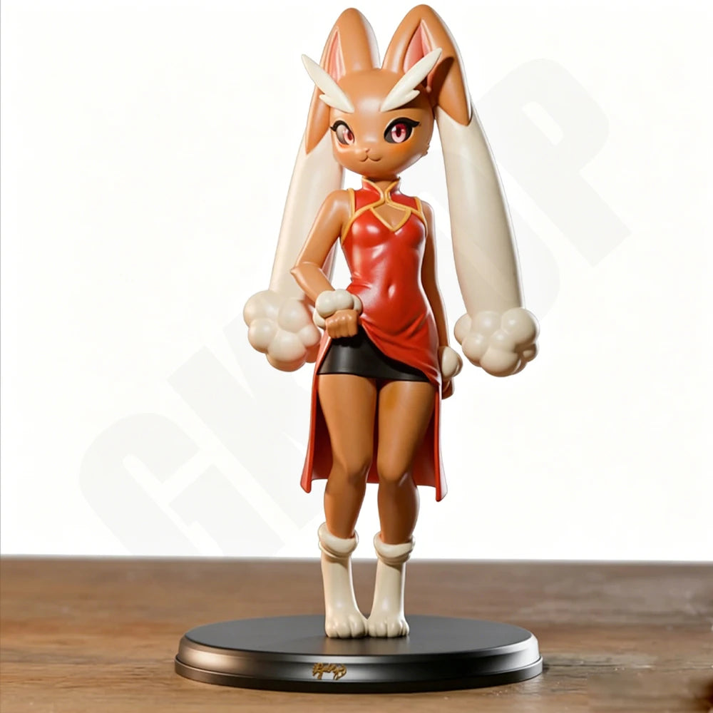 1/24 Anthropomorphic Rabbit Girl, Resin Model Figure Kit, Anime Theme, Unassembled and Unpainted