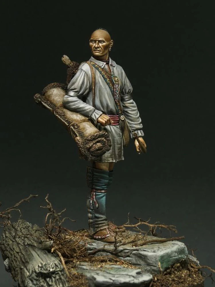 1/24 WWII German Jäger, Resin Model Figure Kit, Unassembled and Unpainted
