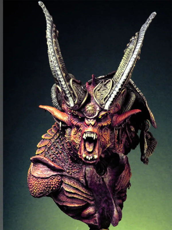 1/6 Dark Fantasy Demon, Resin Model Bust Kit, Fantasy Theme, Unassembled and Unpainted