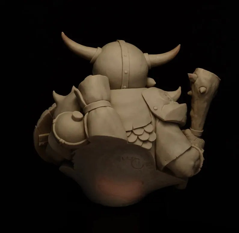 1/12 Dark Fantasy Demon Warrior, Resin Model Bust Kit, Fantasy Theme, Unassembled and Unpainted