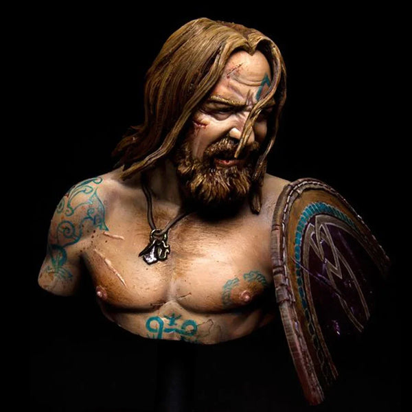 1/9 Berserker, Resin Model Bust Kit, Fantasy Theme, Unassembled and Unpainted