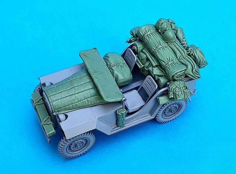 1/35 Cold War Soviet Field Vehicle, Resin Model Vehicle Kit, Unassembled and Unpainted