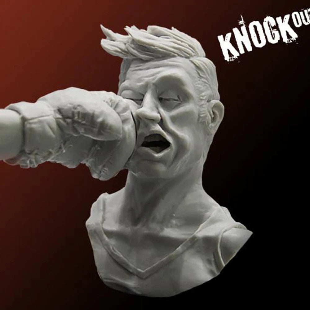 1/12 Knockout Character, Resin Model Bust Kit, Sci-Fi Theme, Unassembled and Unpainted