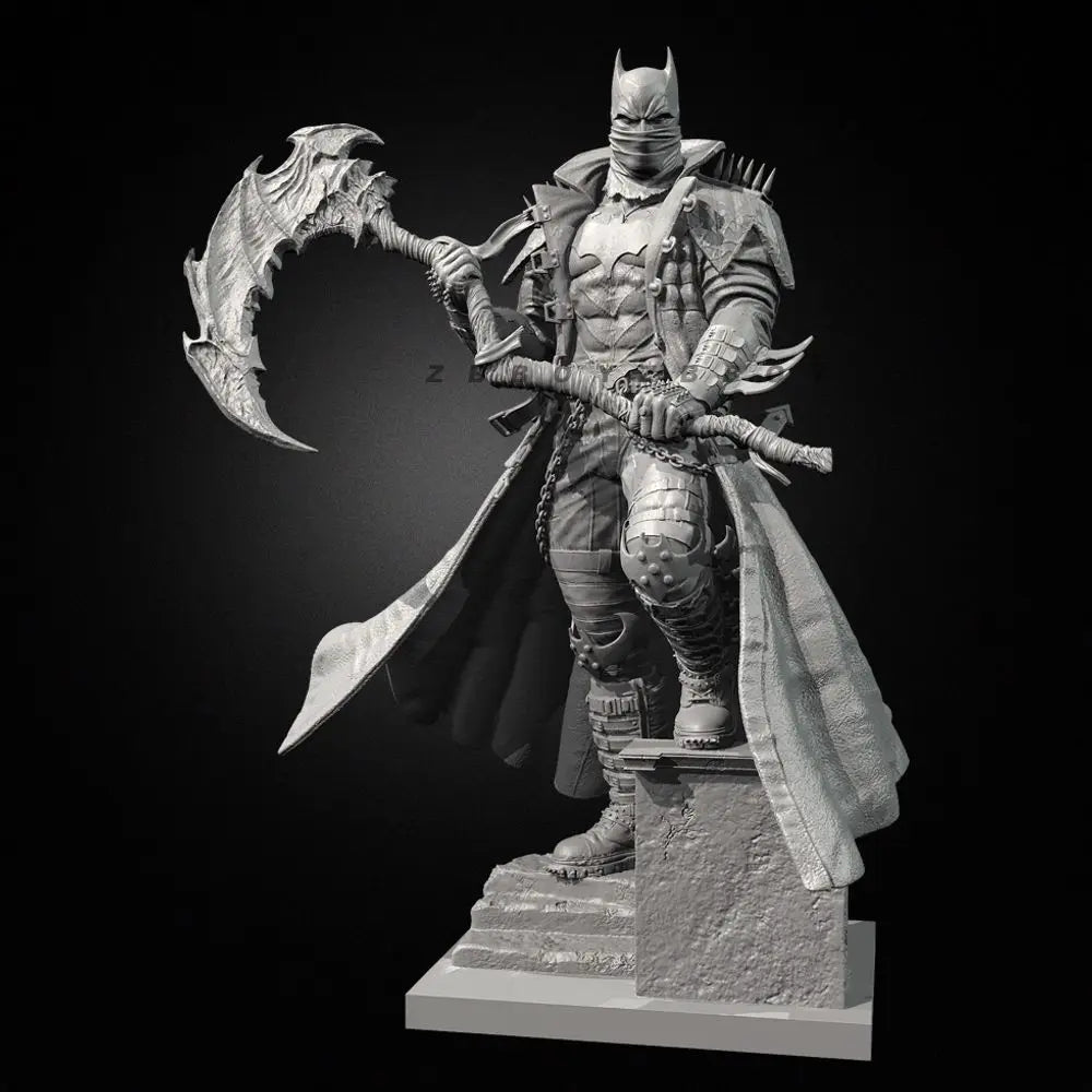 75mm Black Knight, Resin Model Figure Kit, Fantasy Theme, Unassembled and Unpainted