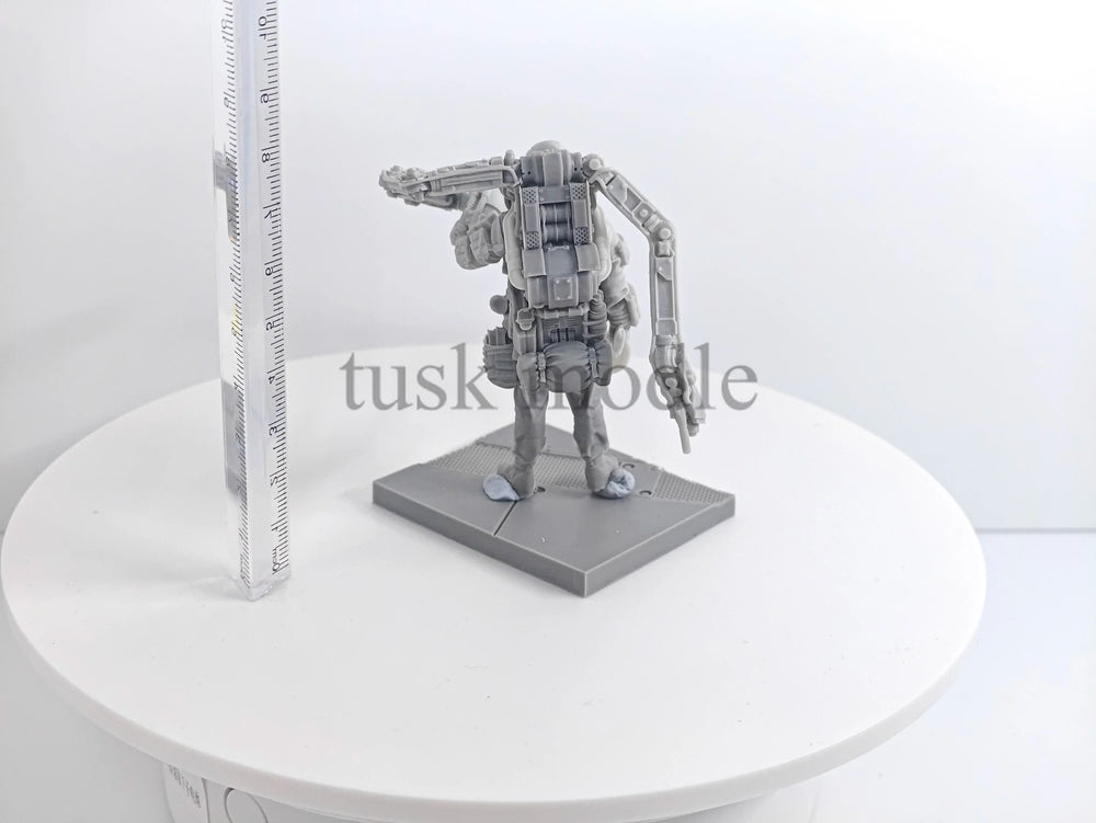 1/24 Mecha Stranger Jo Warrior, Resin Model Figure Kit, Sci-Fi Theme, Unassembled and Unpainted