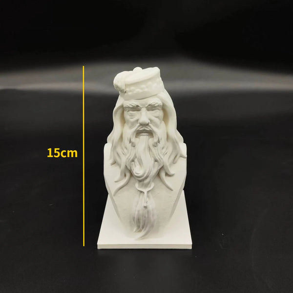 150mm Albus the White Wizard, Resin Model Bust Kit, Fantasy Theme, Unassembled and Unpainted