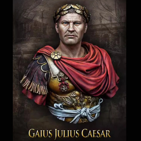 1/10 Ancient Rome Gaius Julius Caesar, Resin Model Bust Kit, Unassembled and Unpainted