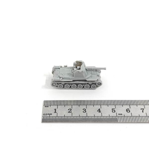 1/144 WWII Japanese Type 1 Ho-Ni SPG, Resin Model Vehicle Kit, Unassembled and Unpainted