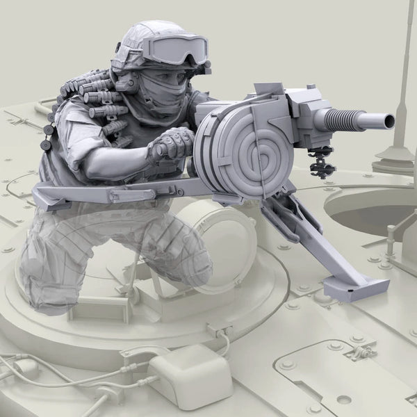 1/35 Modern Russian Soldier Tactical Gear, Resin Model Figure Kit, Unassembled and Unpainted