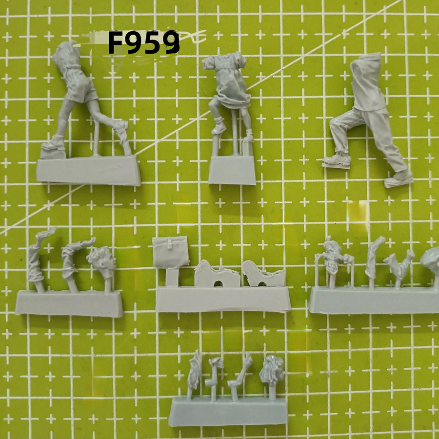 1/35 Resin Model Figure GK， Unassembled and Unpainted Kit