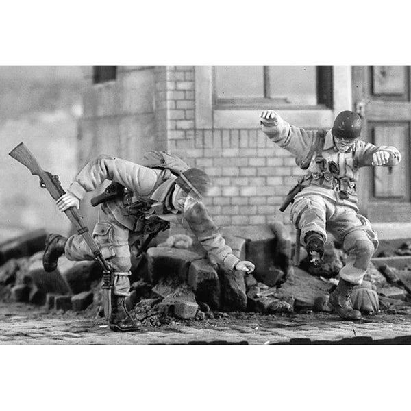 WWII German Soldiers — 1/35 Resin Figure Set