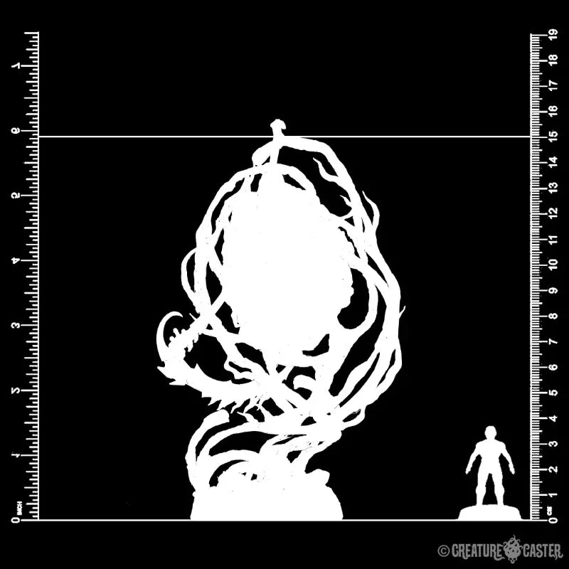150mm Ghost Monster, Resin Model Figure Kit, Fantasy Theme, Unassembled and Unpainted